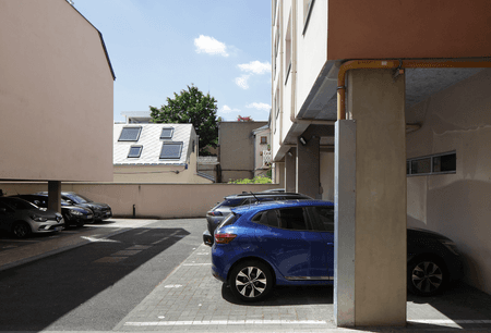 Elevation of a Family House in Bagnolet